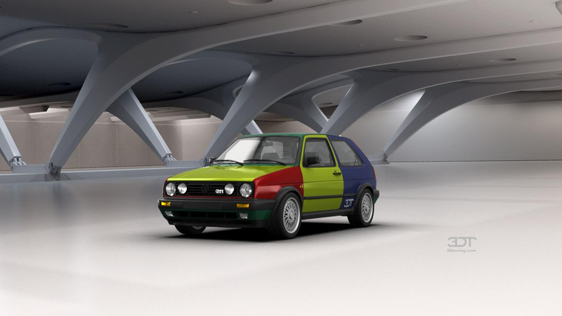 Illustration for article titled 3DT - Harlequin Golf Edition